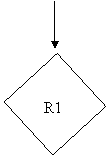 Text Box:      
     R1
